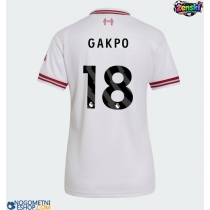 Ženski Nogometni dresi Liverpool Cody Gakpo #18 Gostujoči 2026-27 Kratek Rokav